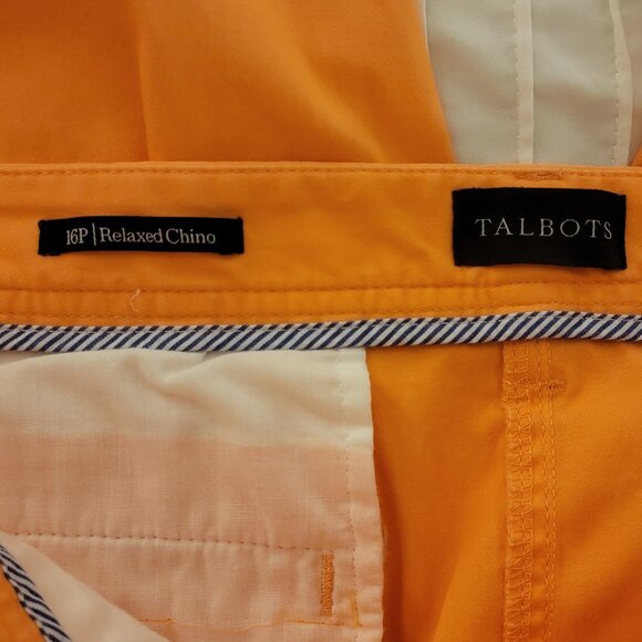 Size 16P Talbots Relaxed Chico Pants. Cotton Classic Comfort & Style. - Picture 2 of 8